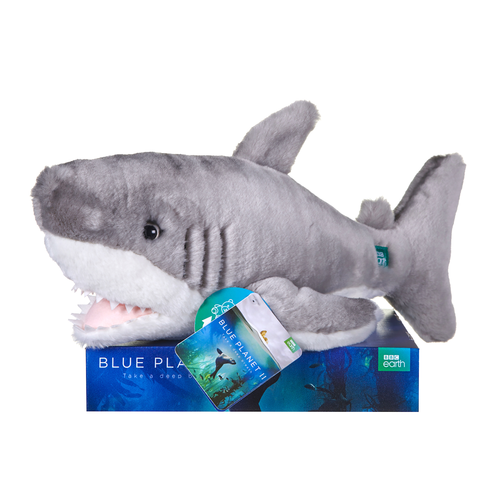blue planet shark teddy