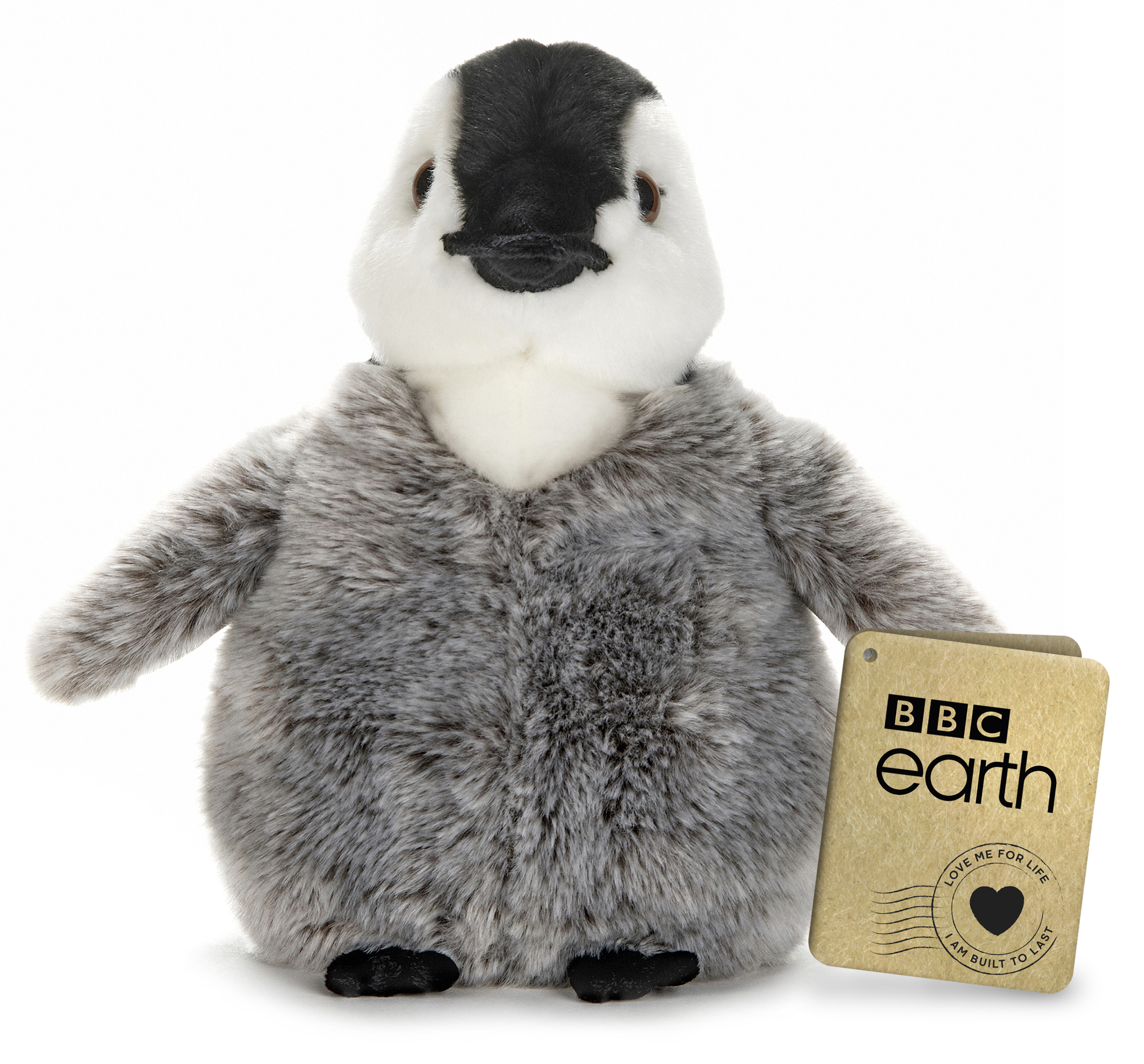 NEW 10" BBC EARTH BOXED KING PENGUIN SOFT TOY BLUE PLANET