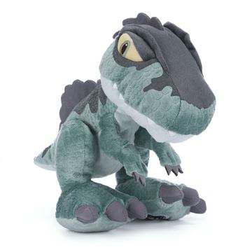 Posh Paws 49001 Jurassic World 7 T-Rex and Blue Velociraptor Soft Toys in a Assortment 18 cm