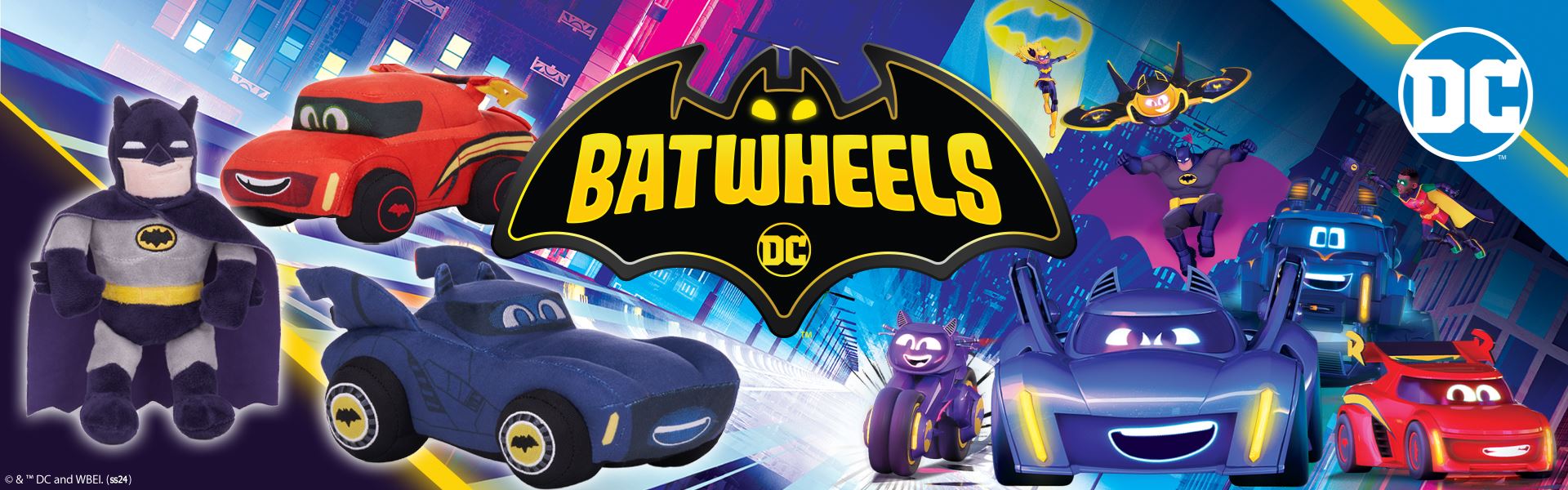 Batwheels Soft Toys